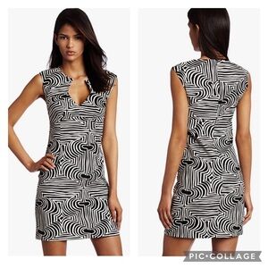 Trina Turk Charlotte Black & White Dress